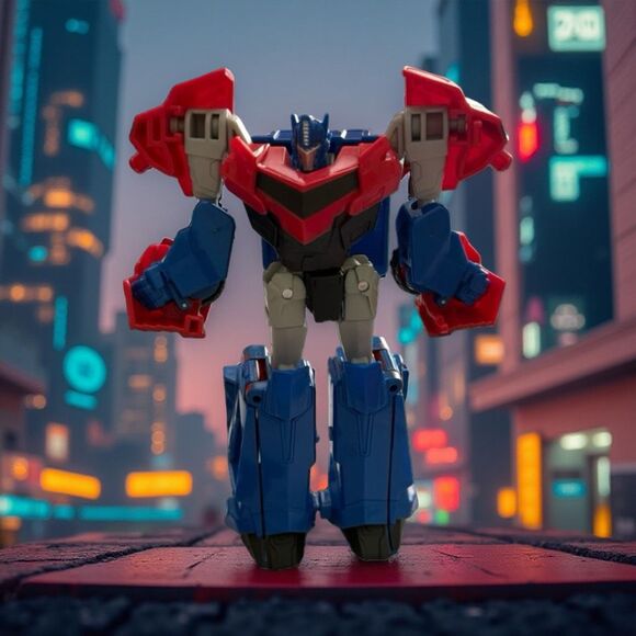 Transformers RID Robots in Disguise Warrior Class Optimus Prime Figure - Picture 1 of 9